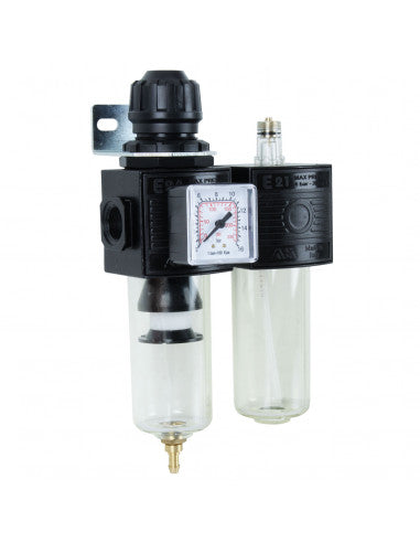 FILTRO REGULADOR LUBRICADOR 1/2" 0-10 bar AH117153 (AH117153) - ANI