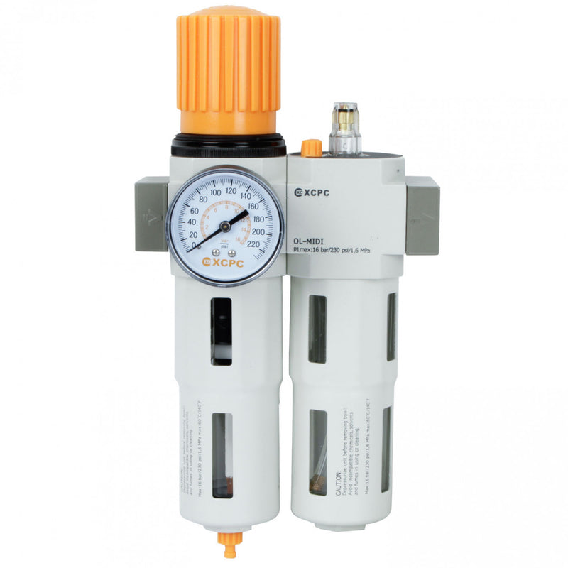 FILTRO REGULADOR LUBRICADOR DE 1/2