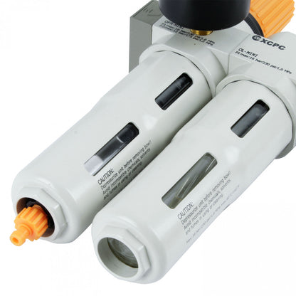 FILTRO REGULADOR LUBRICADOR DE 1/4" 0-16bar XOU-MI