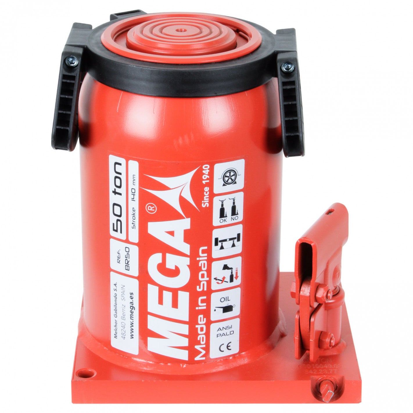 GATA de BOTELLA 50 Toneladas BR50