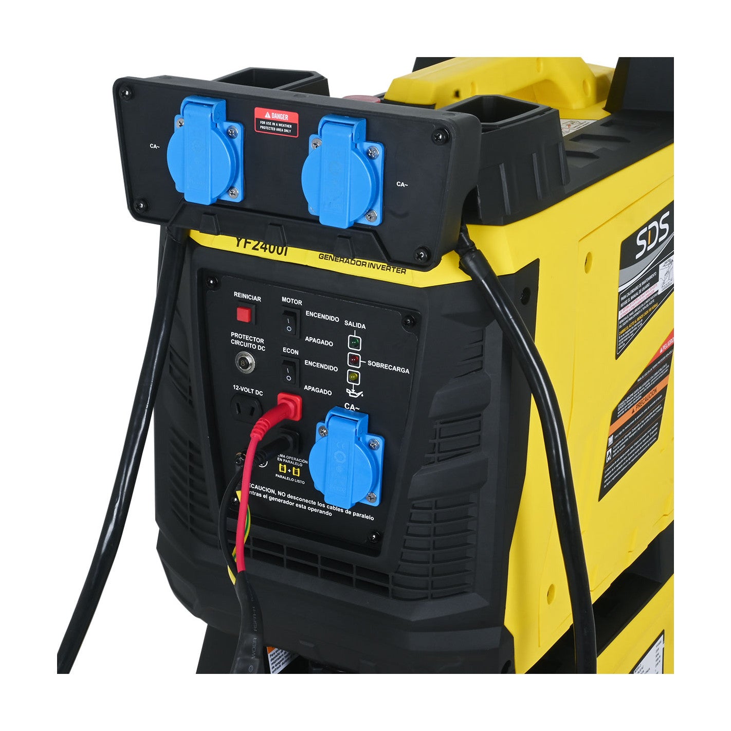 GENERADOR BENCINERO 24 KW 220 V SGG2400i INVERTER
