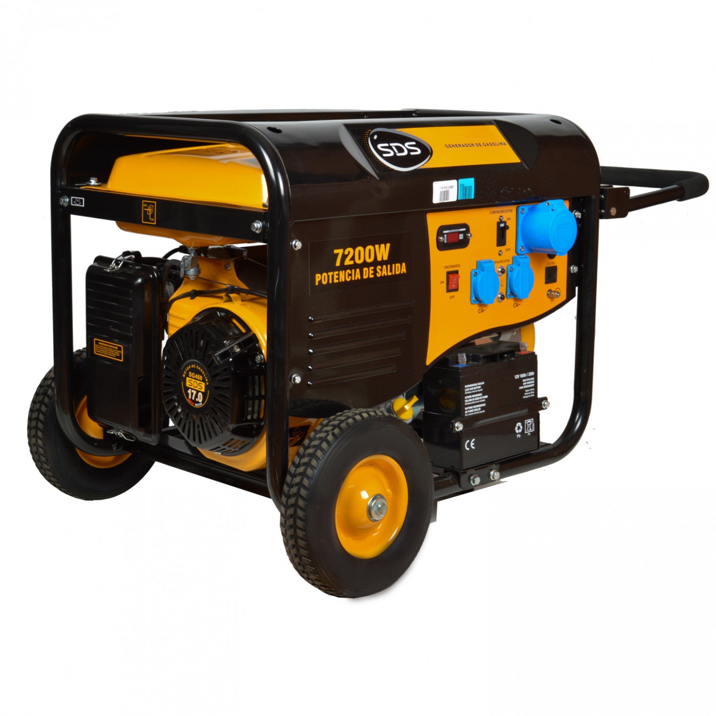 GENERADOR BENCINERO 8 KW SGG9500EH (SGG9500EH) - SDS POWER
