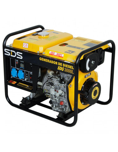 GENERADOR DIESEL 2,8 KW 220 V SDG3000L (SDG3000L) - SDS POWER