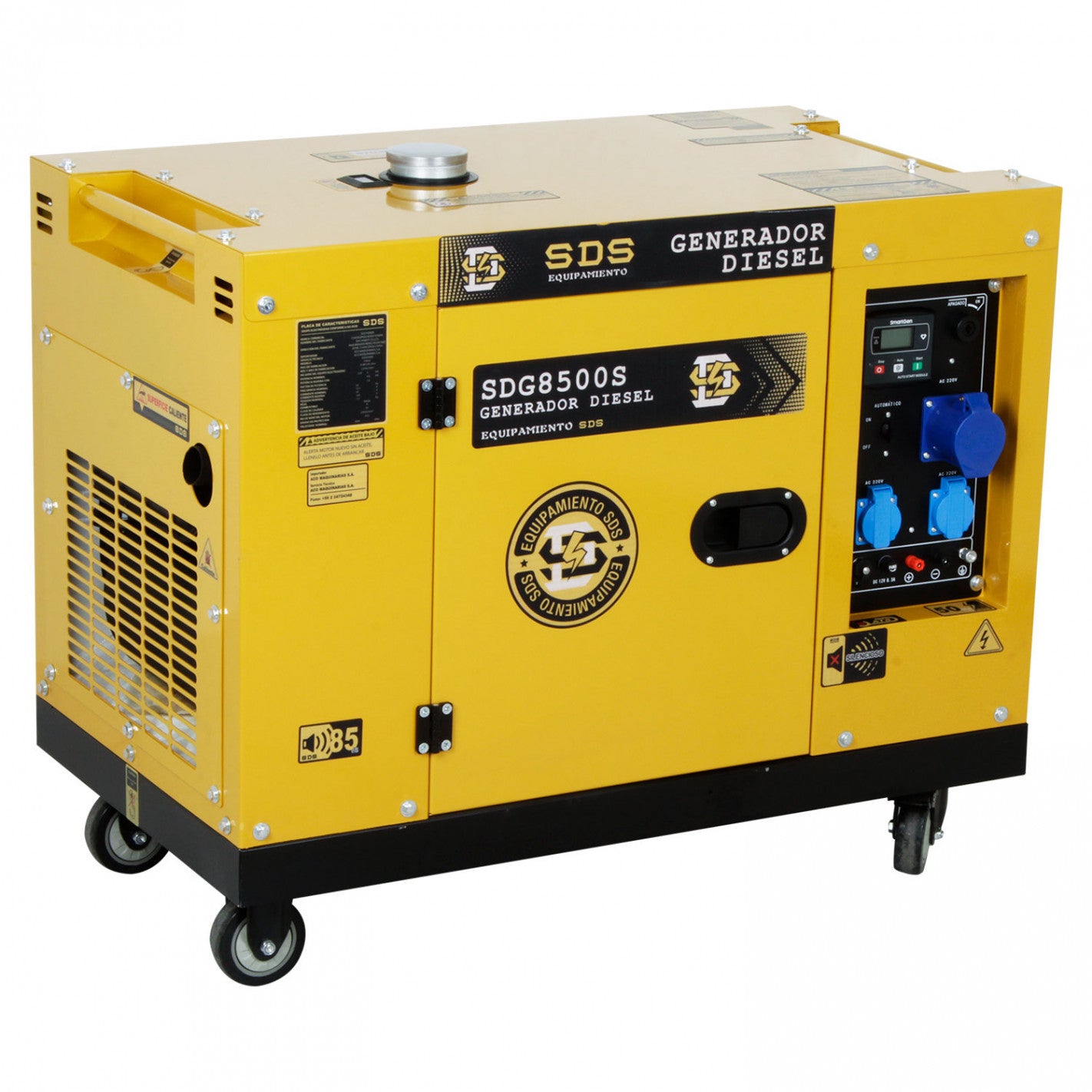 GENERADOR DIESEL 6,5 KW 220 V SDG8500S (SDG8500S) - SDS POWER