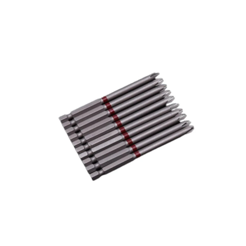 Punta cruz para destornillador PH2x100mm 10 piezas Harden