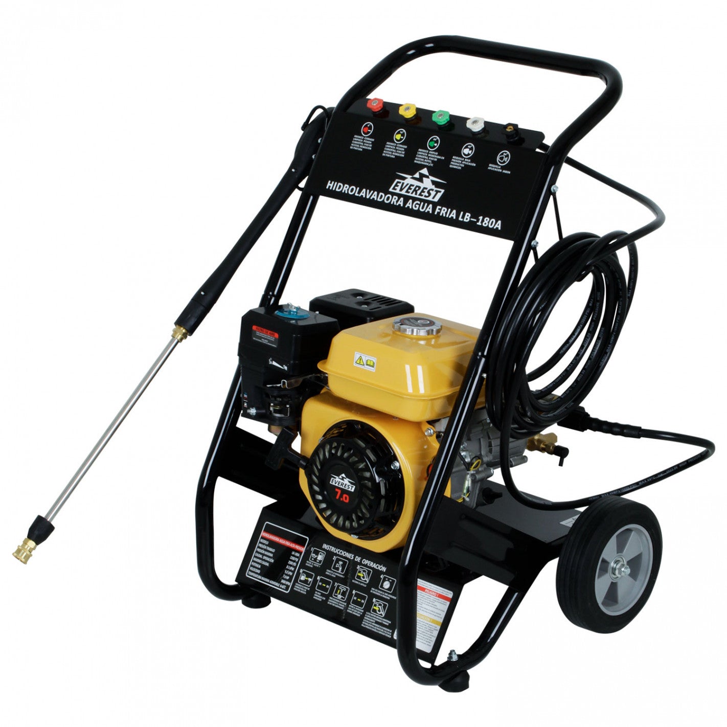 HIDROLAVADORA 180BAR GASOLINA 6,5HP LB-180A (180A) - SDS POWER