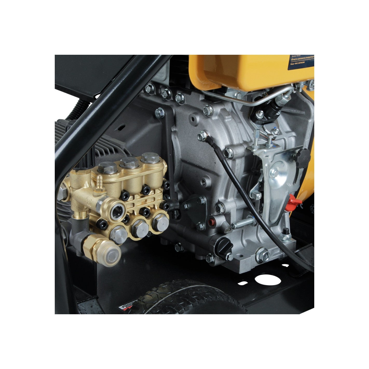 HIDROLAVADORA 248Bar DIESEL 10Hp SDPW3600A