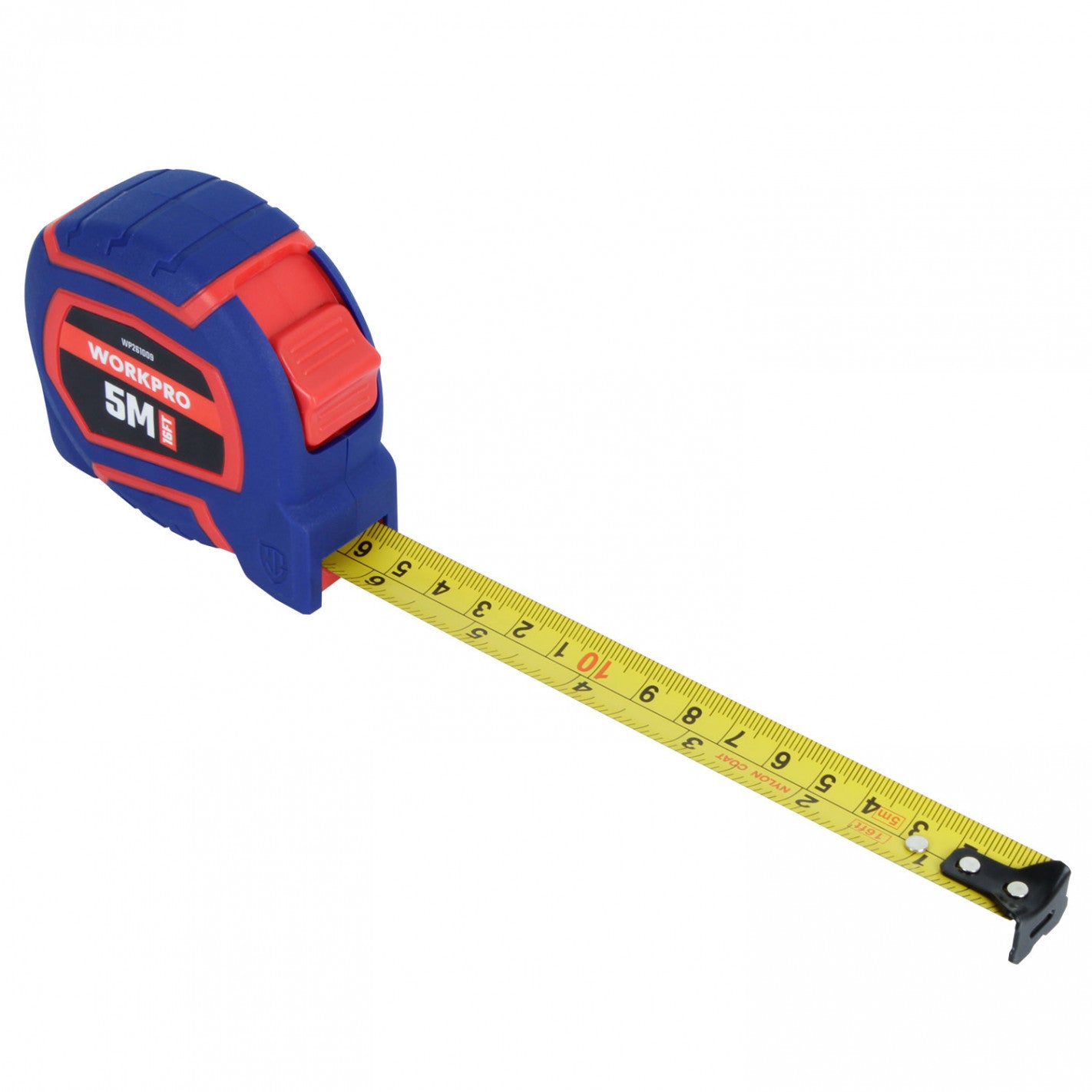 HUINCHA DE MEDIR 5 M CUBIERTA DE GOMA W061009WE (W061009WE) - WORKPRO