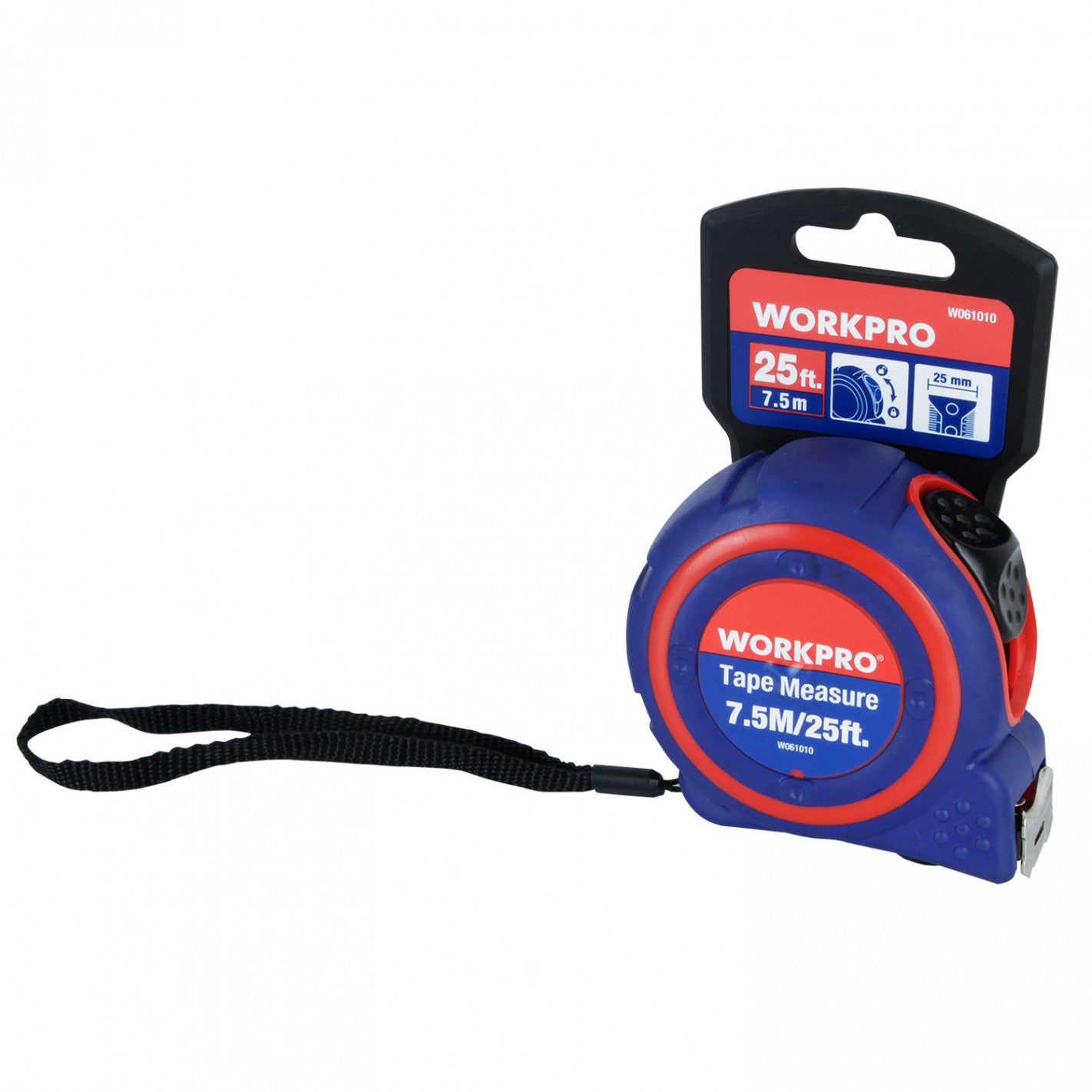 HUINCHA DE MEDIR 7,5 M CUBIERTA DE GOMA W061010WE