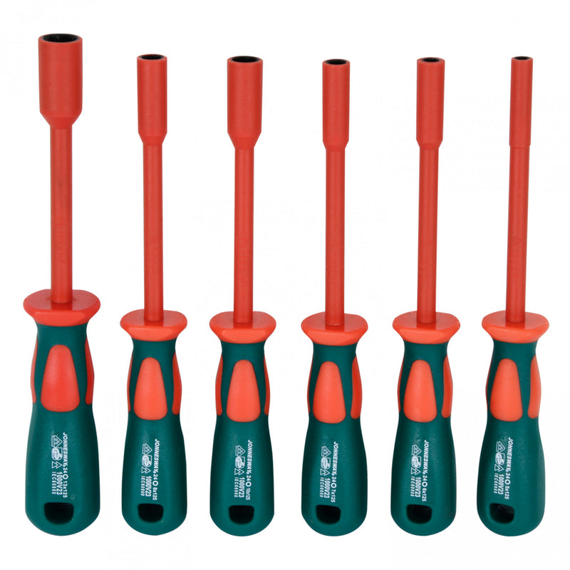 JUEGO 6 PZAS DESTORNILLADORES ELECTRICISTA 1000V VDE JONNESWAY
