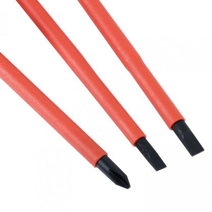 Juego 7 pzas destornilladores electricista 1000v jonnesway