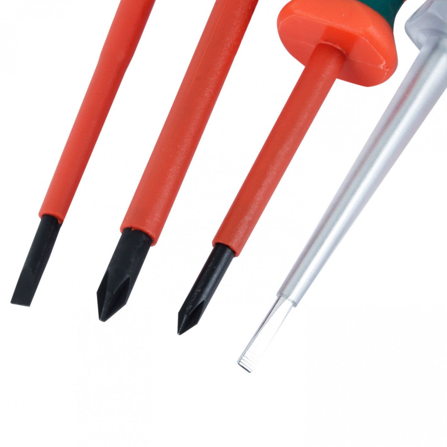 Juego 7 pzas destornilladores electricista 1000v jonnesway