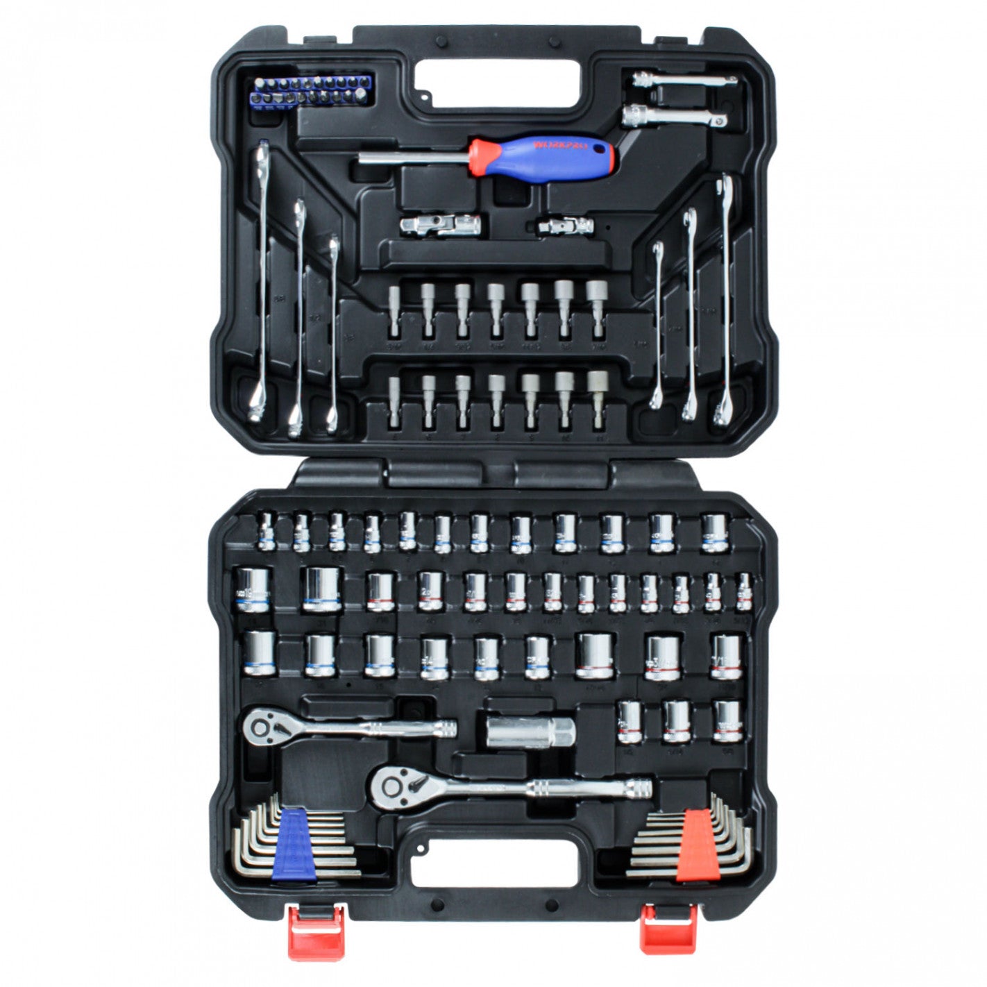 JUEGO DADOS COMBINADOS 1/4 3/8 101 PIEZAS