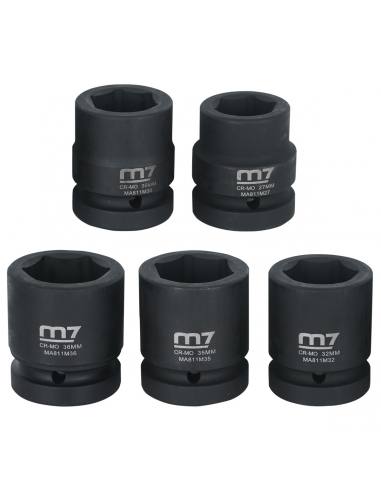 JUEGO DADOS IMPACTO 1 9 PIEZAS MB81009M - MIGHTY SEVEN M7