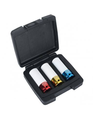 JUEGO DADOS IMPACTO DELGADOS LARGOS 1/2" 3 PIEZAS