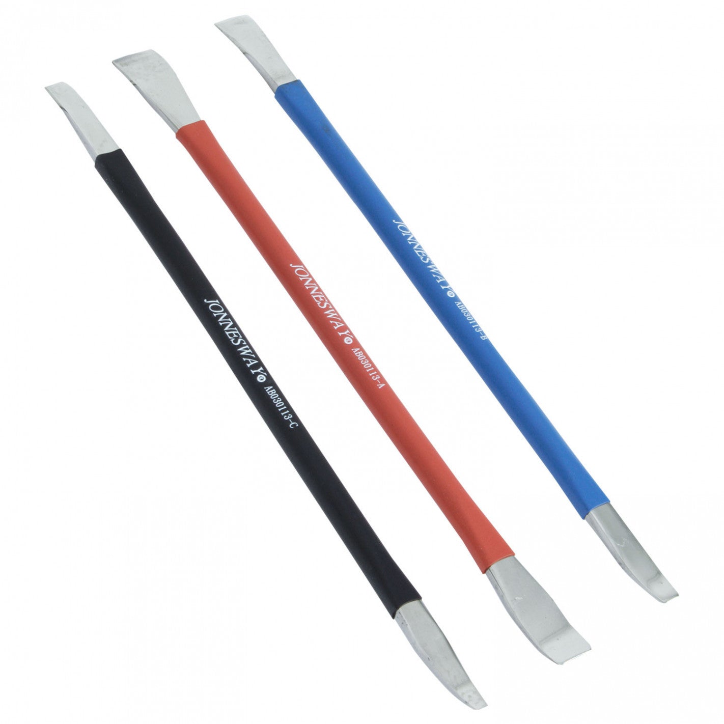 JUEGO DE 3 MINI PALANCAS L= 185 mm AB030113 (AB030113) - JONNESWAY
