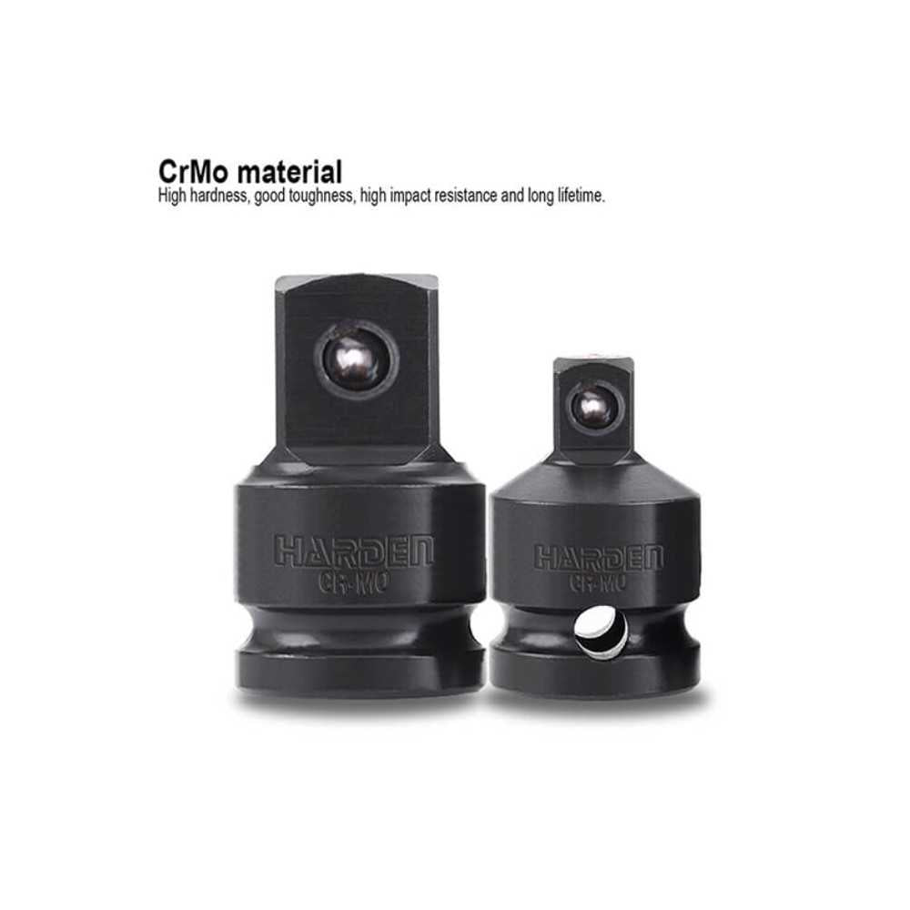 Set de adaptadores de Impacto 1/2" 8 Piezas Harden
