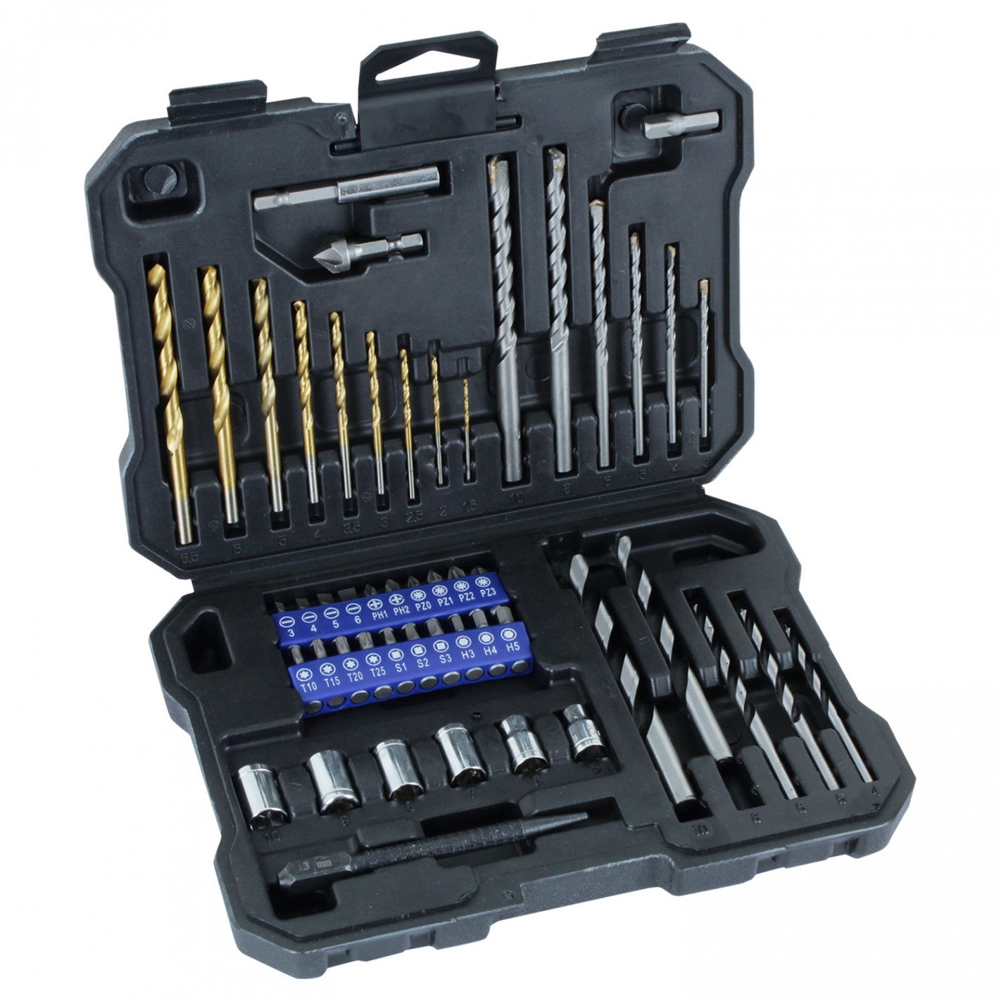 JUEGO DE BROCAS PARA TALADRO 51 PIEZAS (WJBT51) - WORKPRO