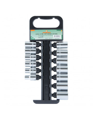 JUEGO de DADOS 1/2" 13 piezas (S05H4113S) - JONNESWAY
