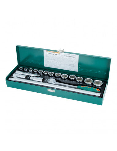 JUEGO de DADOS 1/2" 19 piezas S04H419S (S04H419S) - JONNESWAY