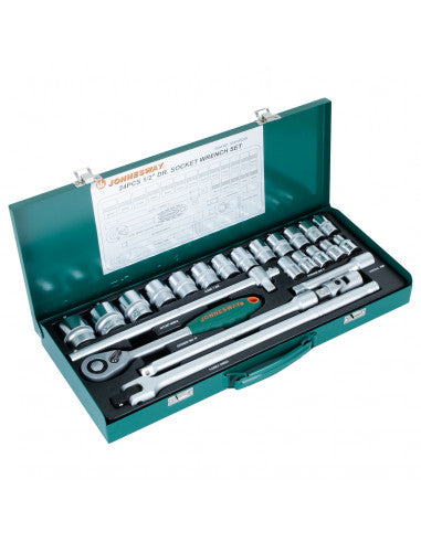 JUEGO de DADOS 1/2" 24 piezas S04H4524S (S04H4524S) - JONNESWAY