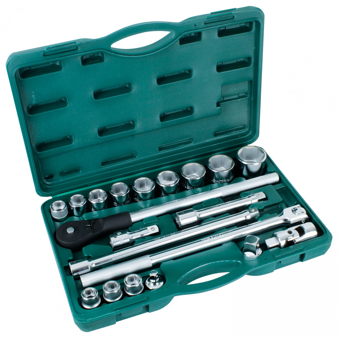 JUEGO de DADOS 3/4" 21 Piezas S04H6321S (S04H6321S) - JONNESWAY