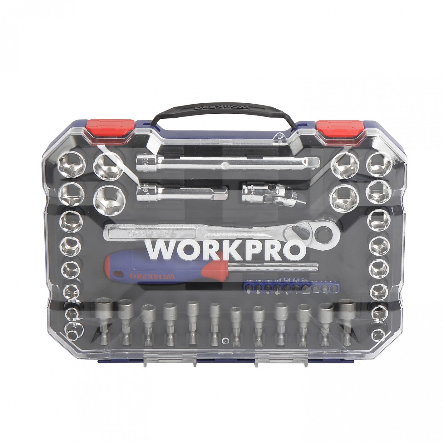 JUEGO DE DADOS 3/8" 47 PIEZAS W003069WE (W003069WE) - WORKPRO
