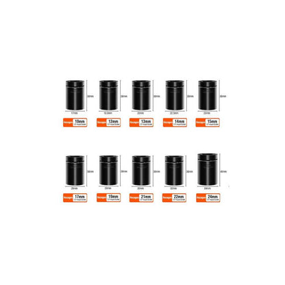 Set de Dados de Impacto 1/2" cortos 10 Piezas Harden