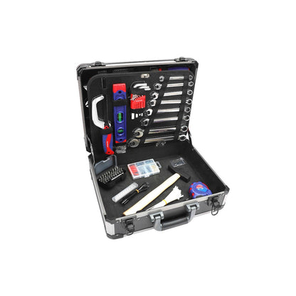 JUEGO DE HERRAMIENTAS 297 PIEZAS MALETA ALUMINIO