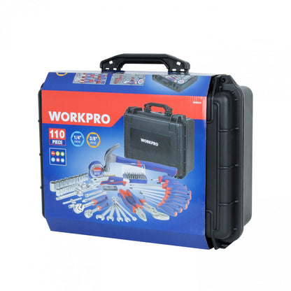 JUEGO DE HERRAMIENTAS COMBINADAS 110 PIEZAS