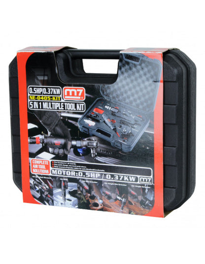 JUEGO DE HERRAMIENTAS NEUMATICAS NE-0405-KIT