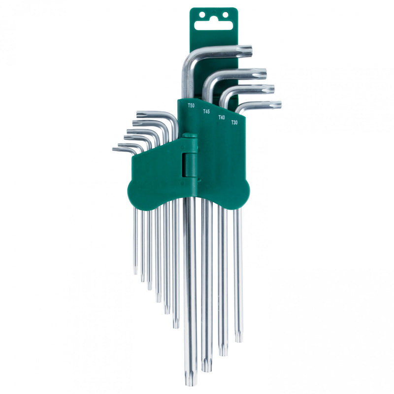 JUEGO de LLAVES TORX EXTRA LARGAS 10 piezas H12S1 - JONNESWAY