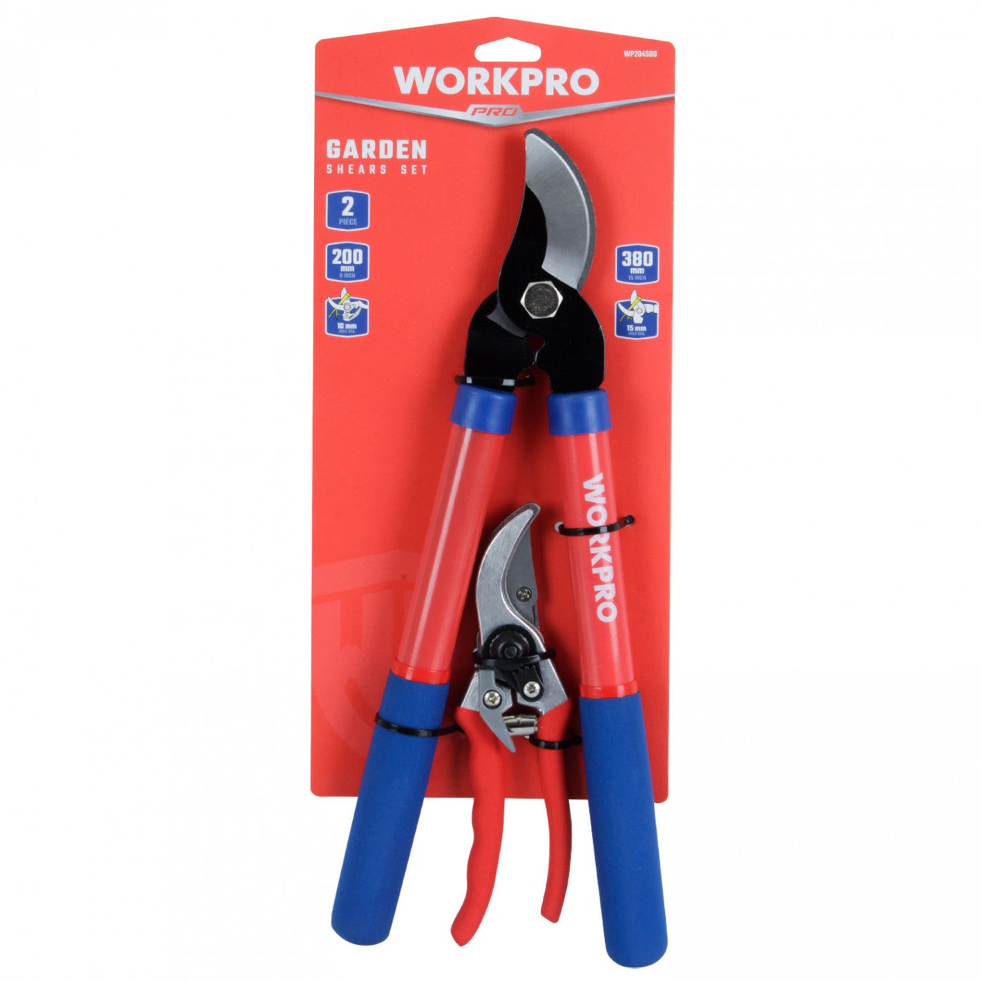 JUEGO DE TIJERAS DE PODA 2 PIEZAS