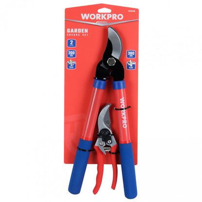 JUEGO DE TIJERAS DE PODA 2 PIEZAS