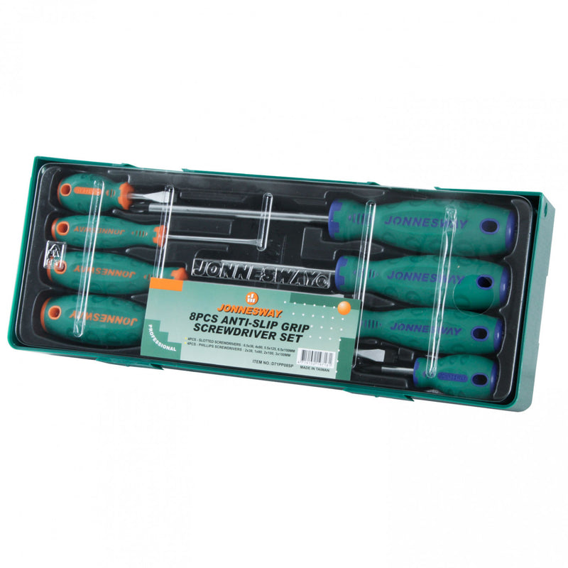 JUEGO DESTORNILLADORES 8 piezas D71PP08SP - JONNESWAY