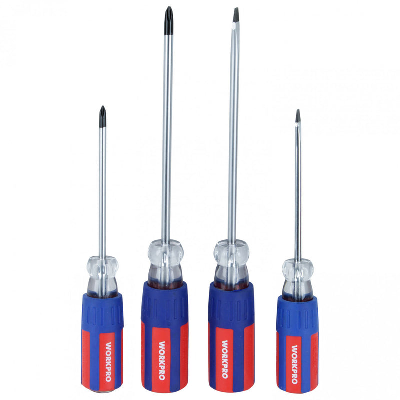 JUEGO DESTORNILLADORES AISLADOS 4 PIEZAS W004140WE 1000V VDE - WORKPRO