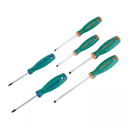 JUEGO DESTORNILLADORES ANTIDESLIZANTE 6 piezas - JONNESWAY