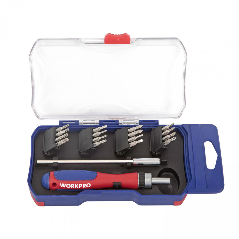 JUEGO DESTORNILLADORES DE 18 PUNTAS CON CHICHARRA