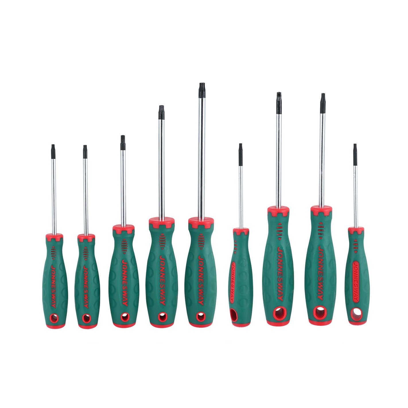 JUEGO DESTORNILLADORES TORX 9 piezas (D71T109S) - JONNESWAY