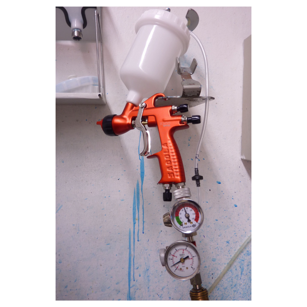 Pistola de pintura con manómetro 4400 Xtreme Sagola