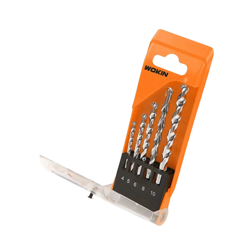 set broca concreto 5 piezas (751505) WOKIN