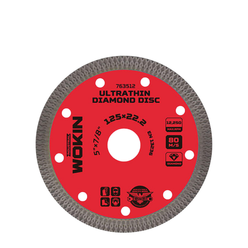 Disco Diamantado Ultrafino 115mm Wokin