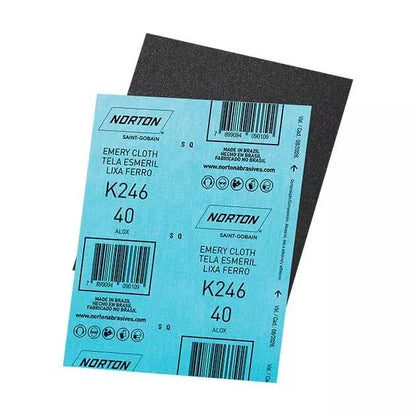 Pliego de lija esmeril  #40 (k246) - NORTON