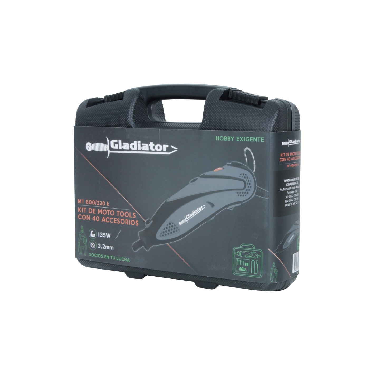 KIT HERRAMIENTA MULTIPROPOSITO 135W MT600/220K