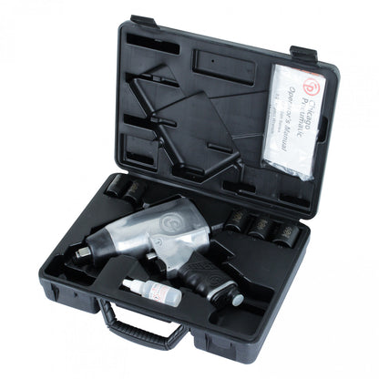 KIT LLAVE de IMPACTO 1/2" Incluye dados CP734HK-M - CHICAGO PNEUMATIC