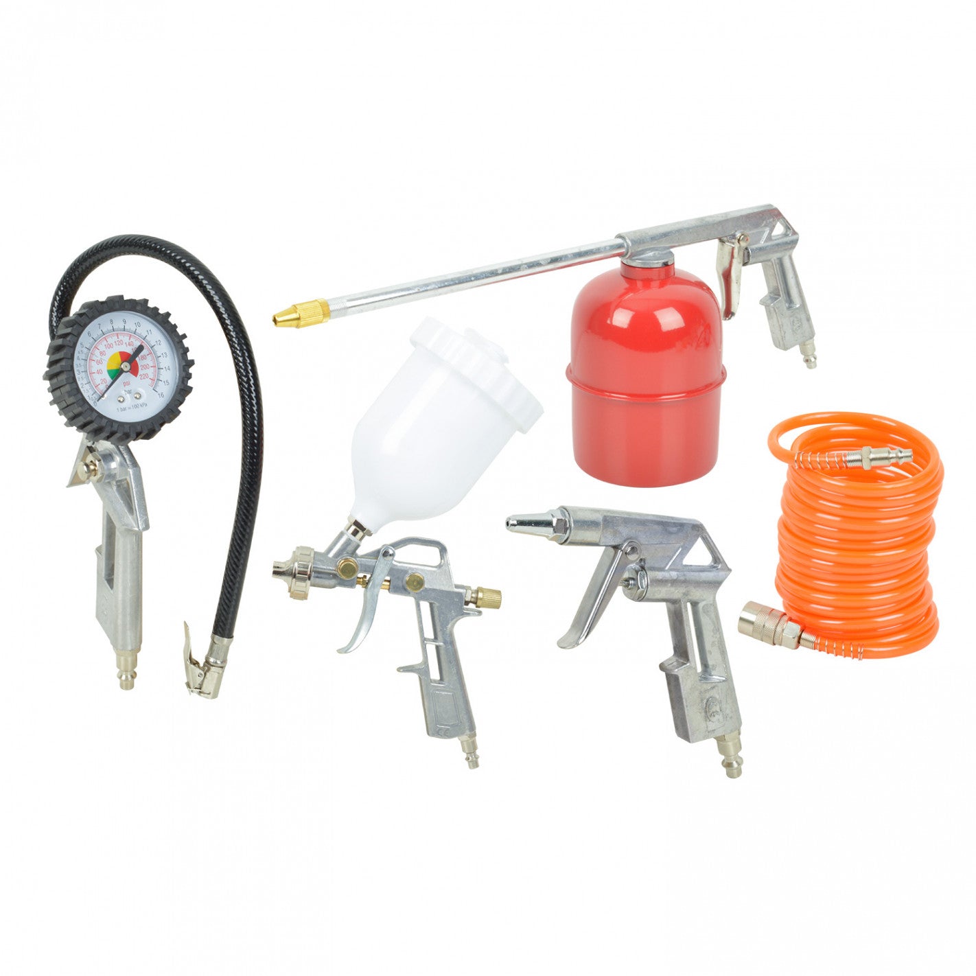 KIT  PISTOLA de PINTAR 5 Piezas (SDS5) - SDS POWER