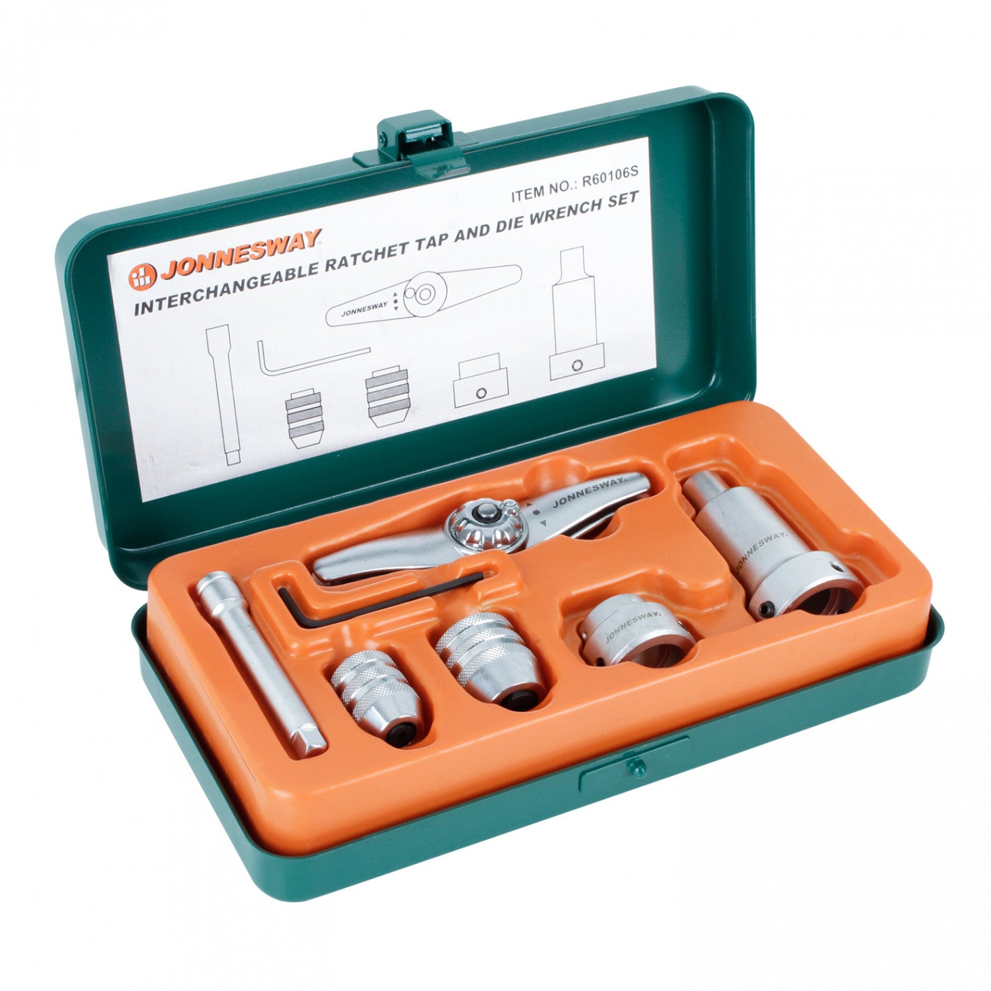 KIT PORTA TERRAJAS INTERCAMBIABLE R60106S (R60106S) - JONNESWAY