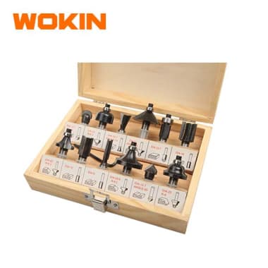 Set Fresas CT. 12 Piezas Wokin
