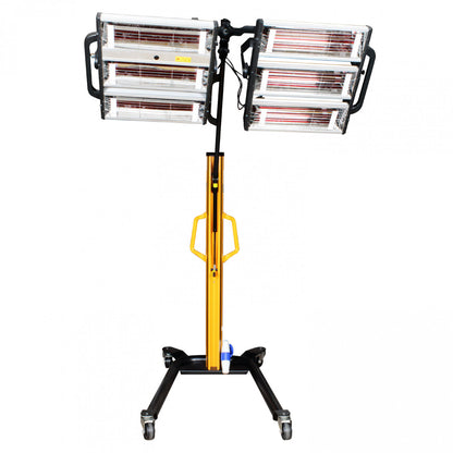 LAMPARA INFRARROJA 6 PANELES 220 V FY-6CH  -  AUTOMOTRIZ