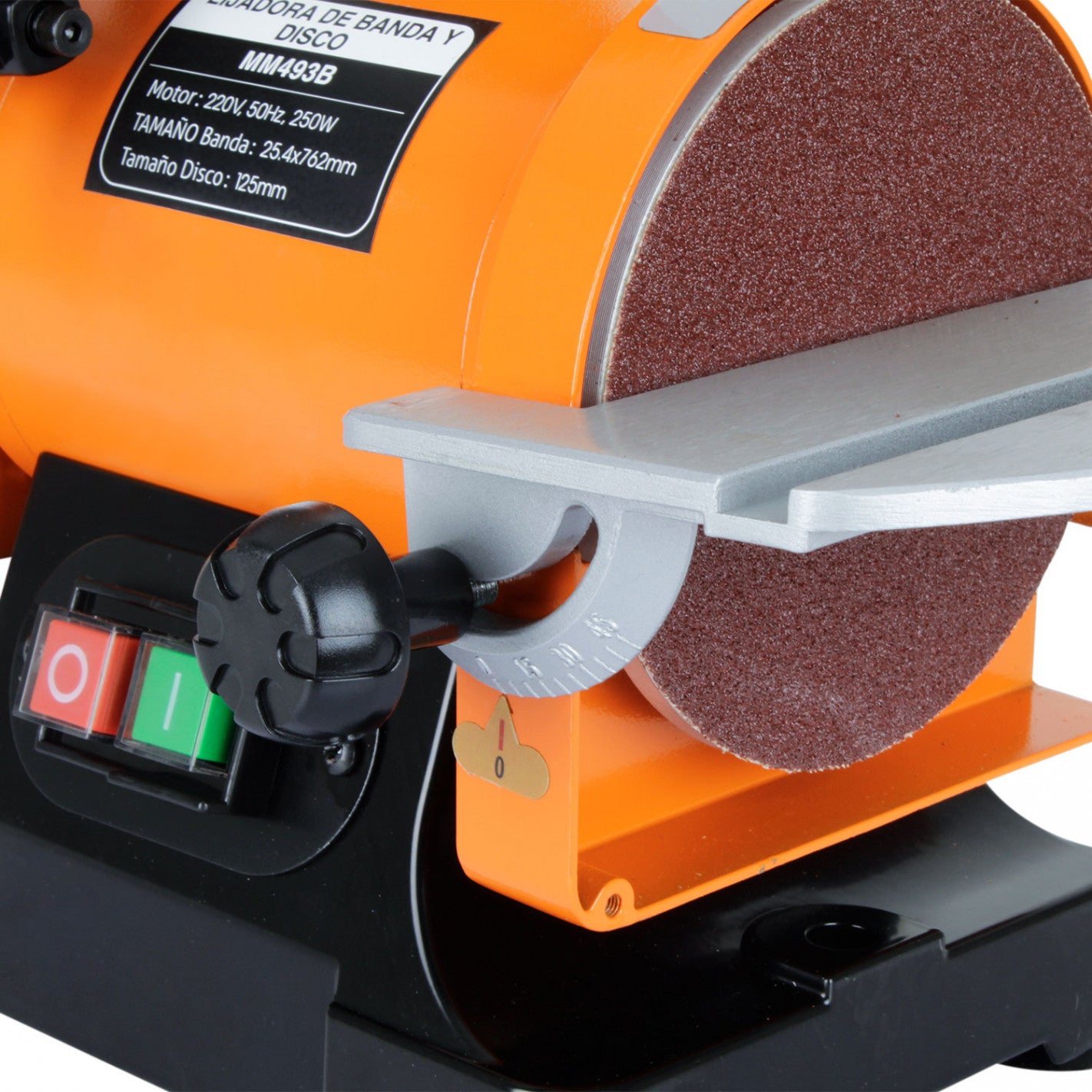 LIJADORA DE BANDA Y DISCO 5 - 1*30 250W MM493B